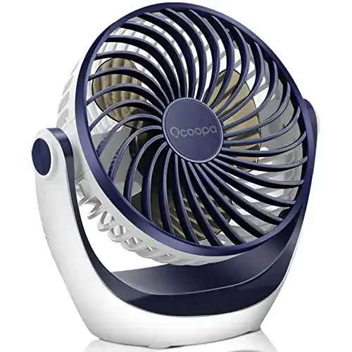 USB-Ventilator OCOOPA mit starkem Luftstrom, 360 ° Drehbar