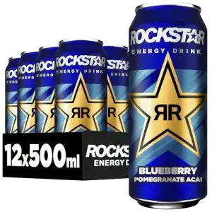 Rockstar-Energy-Drink Rockstar Energy Drink XDurance Blueberry
