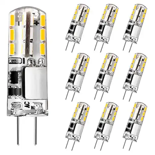 LED-G4 (Warmweiß) Tailcas G4 Led Warmweiß Birnen, 12V 1.5W