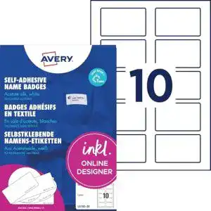 Namensschild AVERY Zweckform L4785-20 Namensetiketten