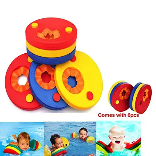 Schwimmscheibe kaianda, 6 Stück Schwimmärmel-Set