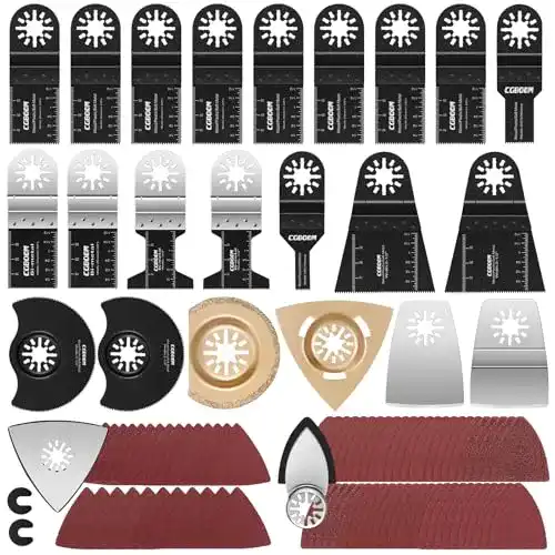 Multitool-Zubehör CGBOOM Sägeblätter Kit, 105 tlg