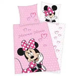 Kinderbettwäsche Disney ´s Minnie Mouse Maus Bettwäsche