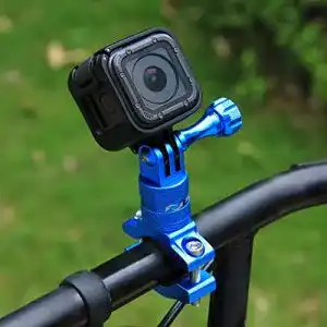 GoPro-Fahrradhalterung PULUZ 360 Grad Rotation Aluminium