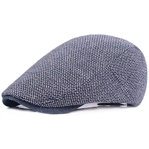 Baskenmütze cailiya Herren Barett, Schiebermütze Herren, Unisex