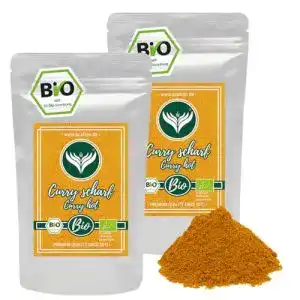 Currypulver Azafran BIO Edel Curry indisch scharf Madras 500g