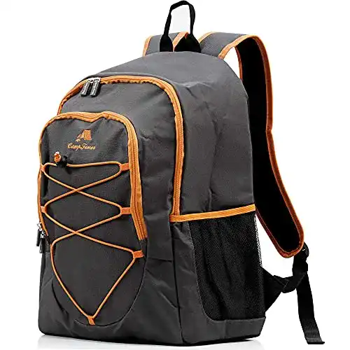 Kühlrucksack CampFeuer 30 Liter | leicht und wasserdicht | grau