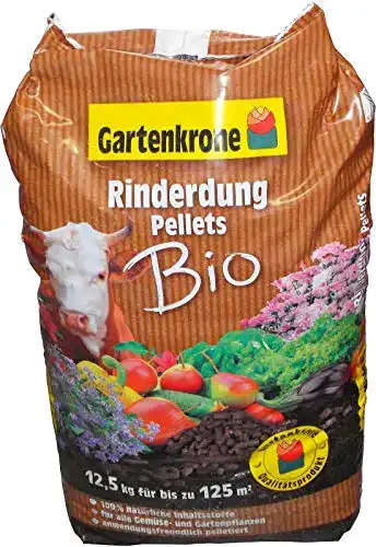 Rinderdung Gartenkrone Bio- 12,5 Kg