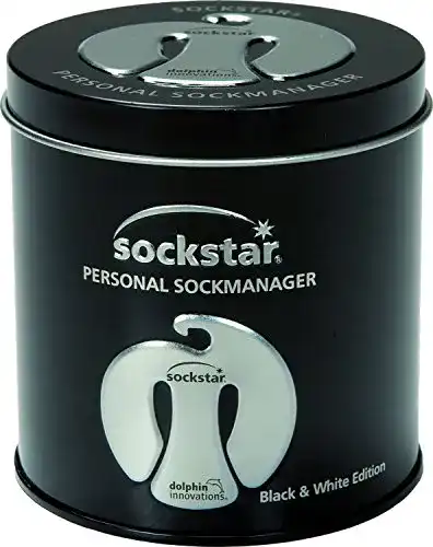 Sockenklammer Sockstar ® Premium Gift Box Black & White