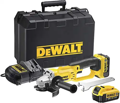 Akku-Winkelschleifer DEWALT (18V, 4.0 Ah, 125 mm Scheiben-ø