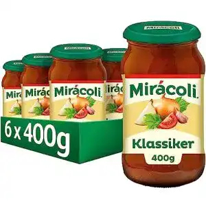 Tomatensauce Mirácoli MIRÁCOLI Pasta Sauce Klassiker, 6 Gläser