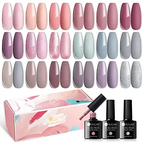 UV-Nagellack-Set UR SUGAR 7,5ML UV Nagellack Gel Shellac Set