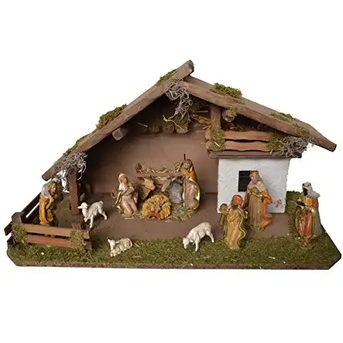 Weihnachtskrippe Alfred Kolbe Krippen 1330/1, Braun