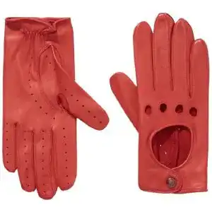 Lederhandschuhe Roeckl Damen Young Driver Handschuhe, Rot