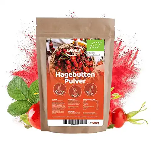 Die beste Hagebuttenpulver Wehle Sports 1kg naturrein glutenfrei 2026 Test Bestseller Hagebuttenpulver Wehle Sports 1kg naturrein glutenfrei