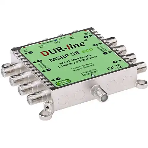 DUR-line-Multischalter DUR-line MSRP 5/8 eco für 8 Teilnehmer