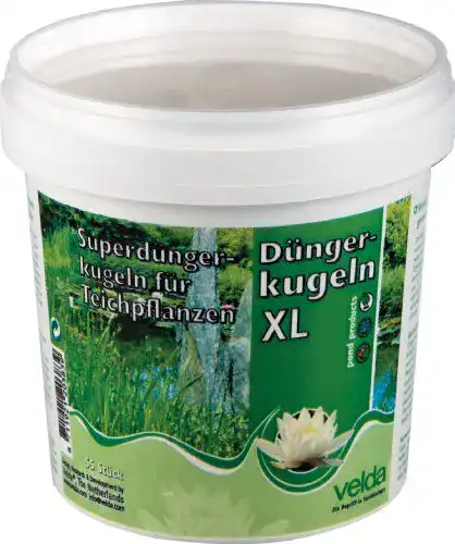Wasserpflanzendünger velda 122256 Super-Dünger, 55 Kugeln