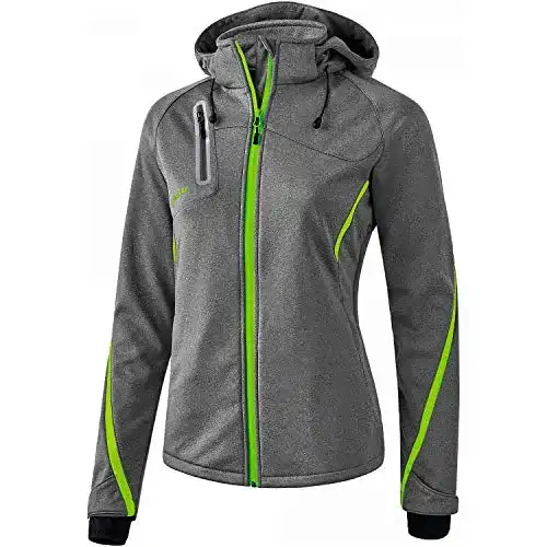 Langlaufjacke Damen Erima Damen Softshelljacke Function, Grau