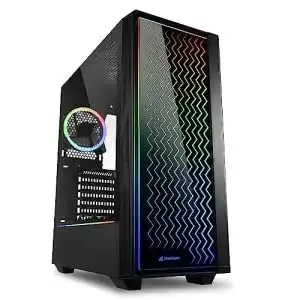 PC-Gehäuse Sharkoon RGB LIT 200, PC Gehäuse