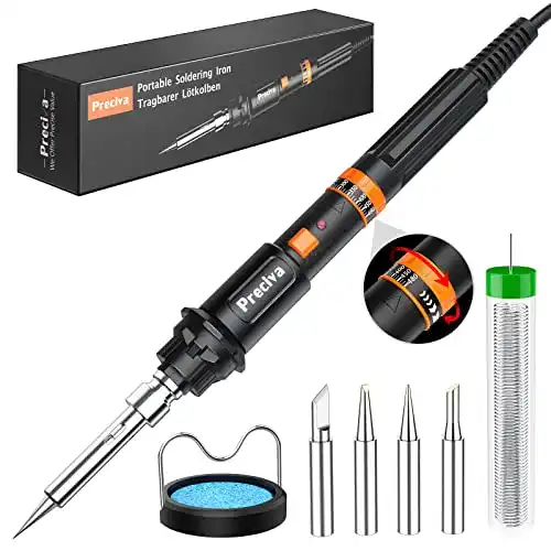 Die beste Mini-Lötkolben Preciva Lötkolben Set, Lötstation mit Temperatur 2026 Test Bestseller Mini-Lötkolben Preciva Lötkolben Set, Lötstation mit Temperatur