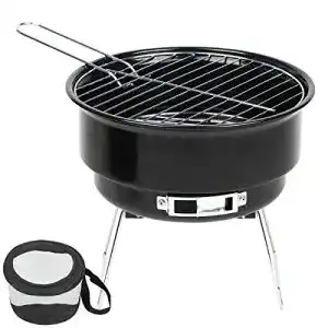 Grilleimer Unuber Grill-Eimer Holzkohlegrill für Garten 25,4 cm