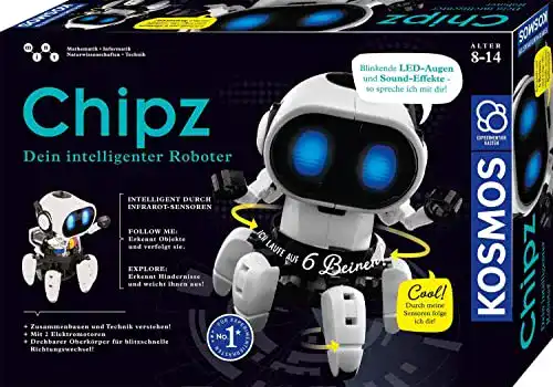 Experimentierkasten Kosmos 621001 Chipz Roboter, mit 6 Beinen