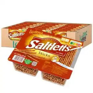 Salzstangen Lorenz Snack World Saltletts Sticks Classic, 18 x 250 g