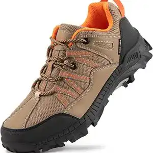 Nordic-Walking-Schuhe JACKSHIBO Wanderschuhe, Khaki 42EU