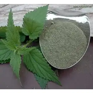 Brennnesselpulver Naturix24 Brennnesselblätter gemahlen 500 g
