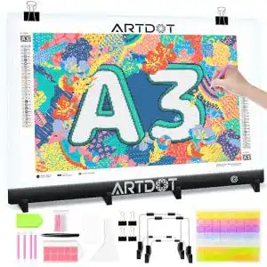 Leuchttisch A3 ARTDOT für 5D Diamond Painting Zubehör
