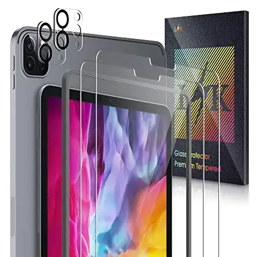 iPad-Pro-11-Panzerglas L K, 2+2 Stück Schutzfolie