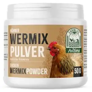 Wurmkur Hühner AniForte WermiX Pulver, Hühner, Gänse, Enten