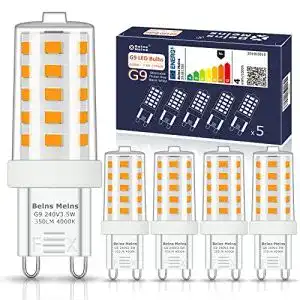 G9-LED (dimmbar) Belns Melns G9 LED Lampe Dimmbar, 2700K Warmweiß