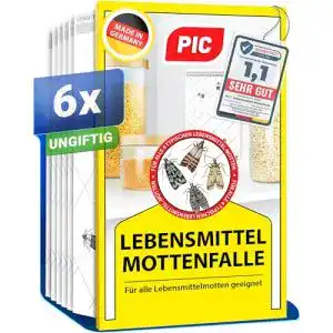 Lebensmittelmottenfalle PIC Lebensmittel-Mottenfalle – Dreierpack