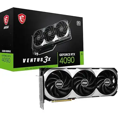 GeForce RTX 4090 MSI Ventus 3X 24G OC Grafikkarte, GPU, 24GB