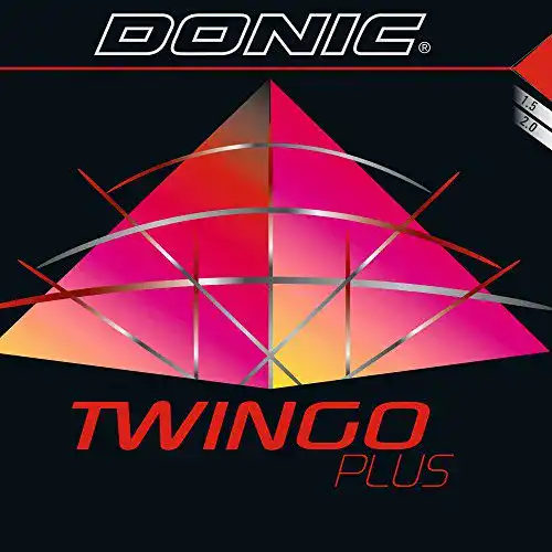 Tischtennis-Belag DONIC Belag Twingo Plus Farbe 2,0 mm, rot