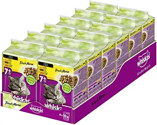 Whiskas-Nassfutter whiskas Fresh Menue 7 + Geflügel-Auswahl
