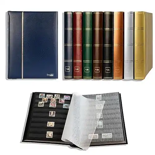 Briefmarkenalbum Prophila Collection Prophila 60 Schwarze Seiten