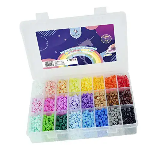 Bügelperlen La Manuli Sortiert Fuse Beads Kit 4500 Stück 5 mm