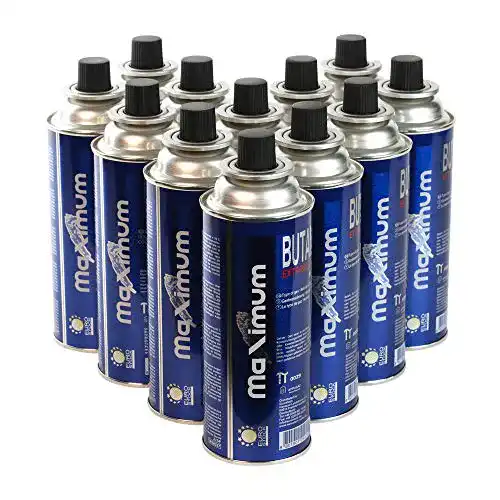 Gaskartusche MaXimum oder Diamond 4, bis 28 x Camping Butan