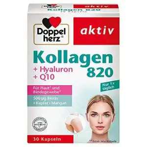 Kollagen-Kapseln Doppelherz Kollagen 820, 30 Kapseln