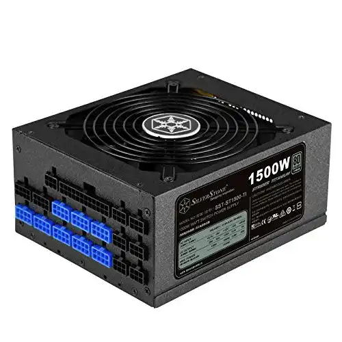 Mining-Netzteil SilverStone Technology SST-ST1500-TI v 2.0- Strider