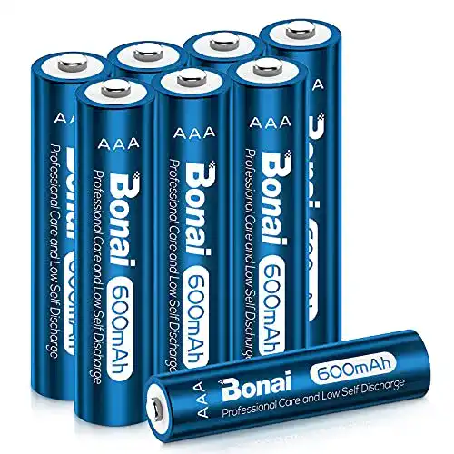 Akkus für Solarleuchten BONAI Akku AAA 600mAh