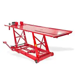 Motorradhebebühne DEMA Motorrad Montagerampe Rampe