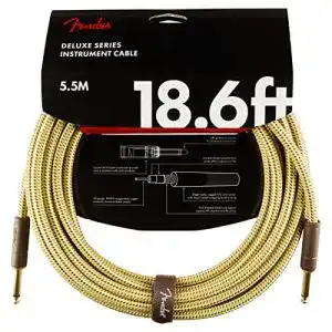Gitarrenkabel Fender Kabel Deluxe Series, 5,5m tweed