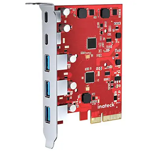 Die beste USB-PCI-Karte Inateck RedComets U21, PCIe zu USB 3.2 Gen 2 2026 Test Bestseller USB-PCI-Karte Inateck RedComets U21, PCIe zu USB 3.2 Gen 2