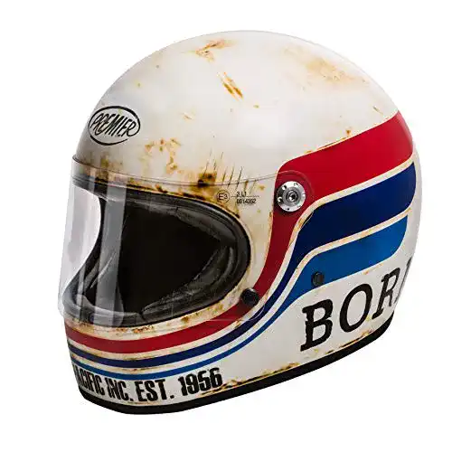 Retro-Integralhelm Premier Herren Trophy BTR 8 BM Helm
