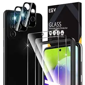 Samsung-Galaxy-A52-Panzerglas EGV 4 Stück Schutzfolie