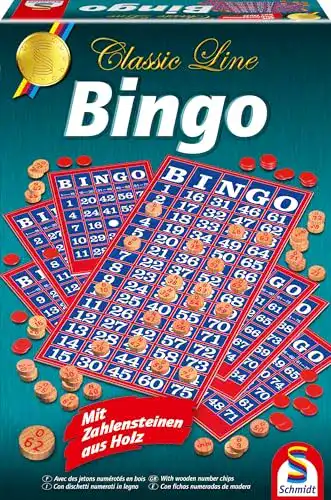 Bingo-Spiel Schmidt Spiele 49089 Classic Line, Bingo