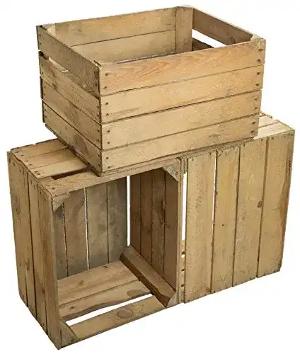 Obstkiste Kistenkolli Altes Land 3 Set Vintage Holzkiste